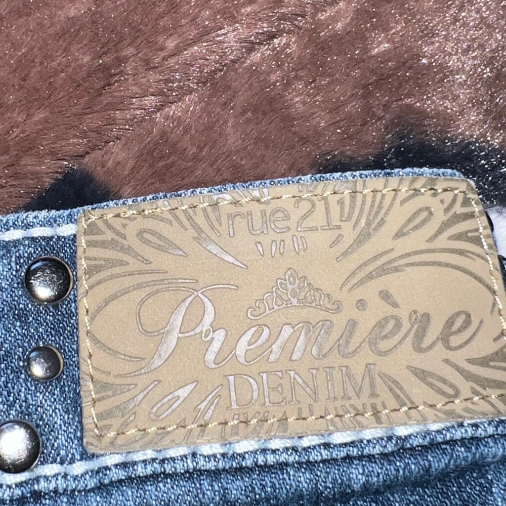 Premier Rule 21 Rhinestone Jeans - Picture 7 of 7